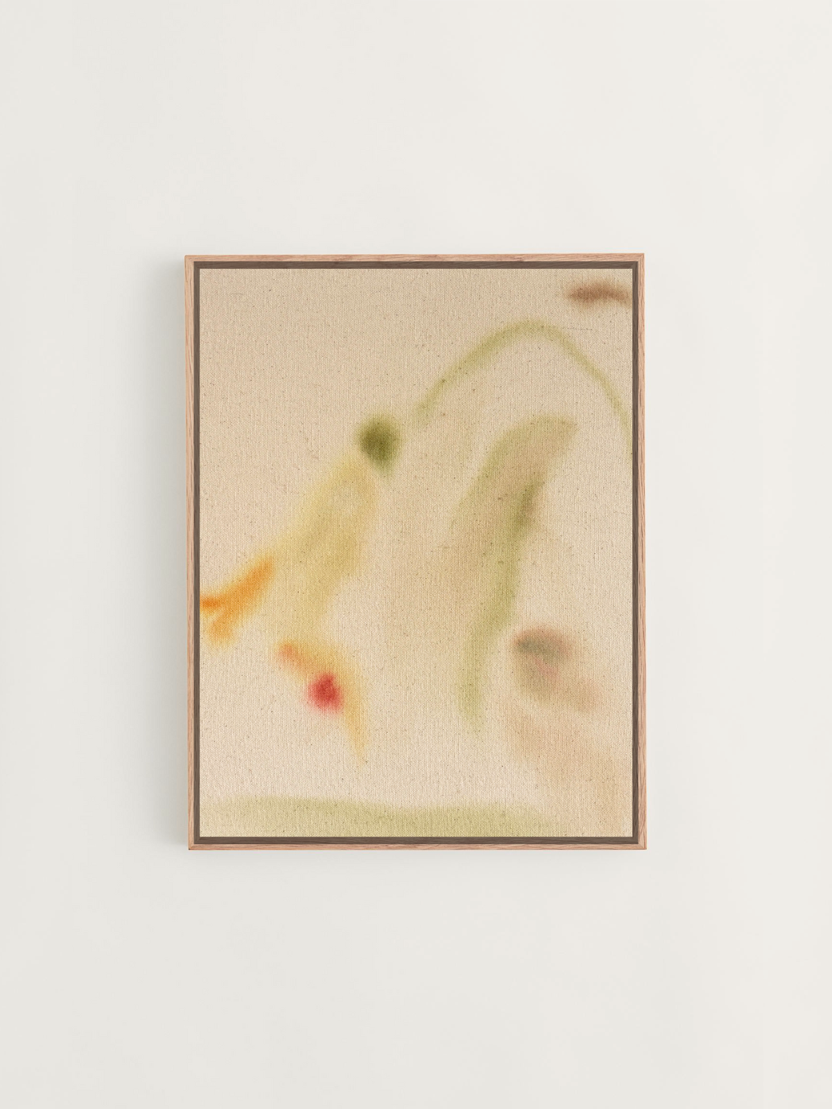 In The Soft Morning Light, A Lily, A Daffodil
