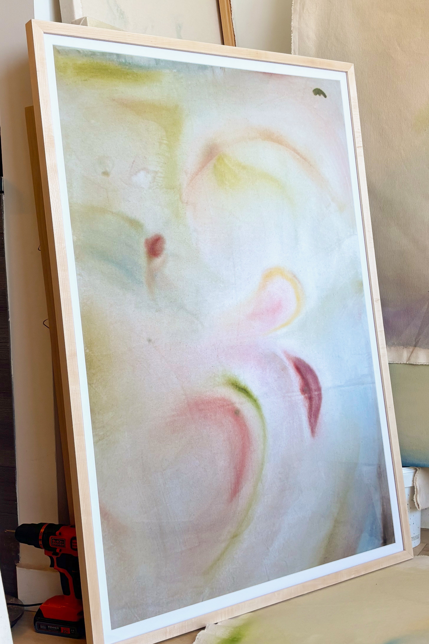 Peonies In Full Bloom Fine Art Print