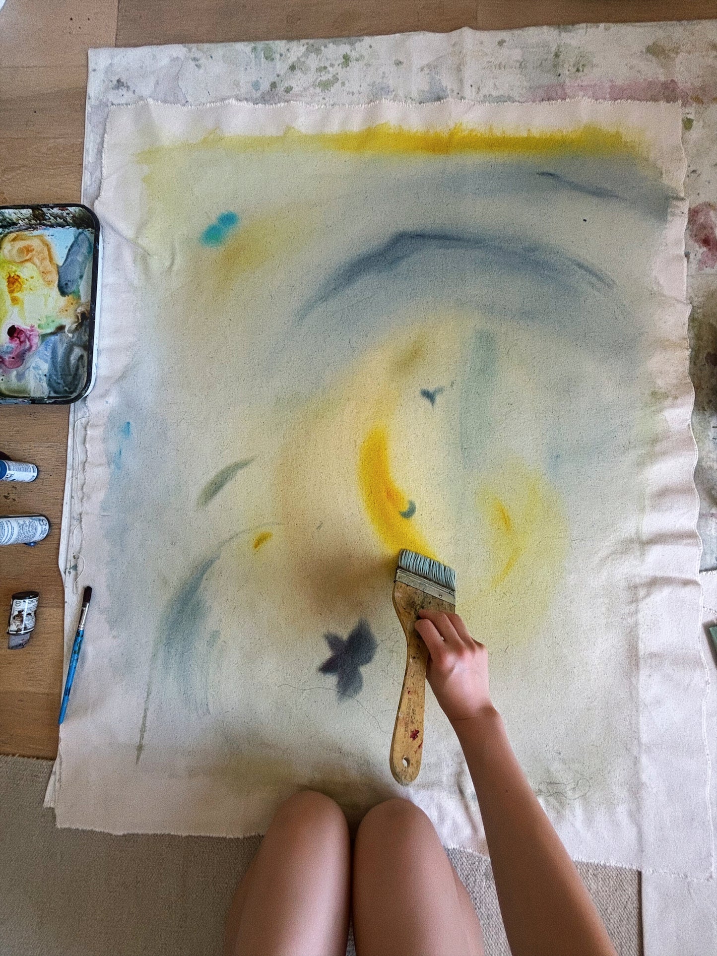 Looking Up At The Night Sky - SOLD