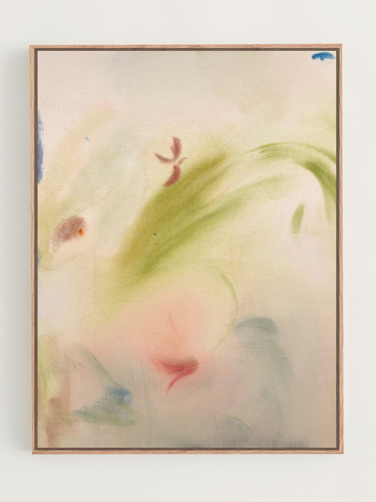 In The Tall Grasses, A Flower, A Bird, A Wish - SOLD