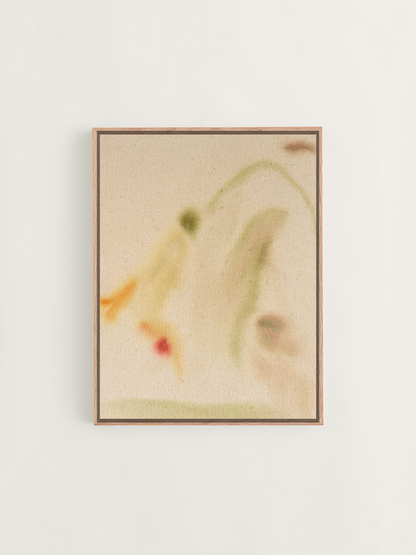 In The Soft Morning Light, A Lily, A Daffodil